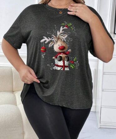 Blusa Navideña Talla 4XL