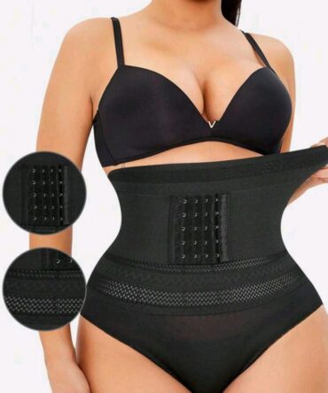 Faja negra alta XL