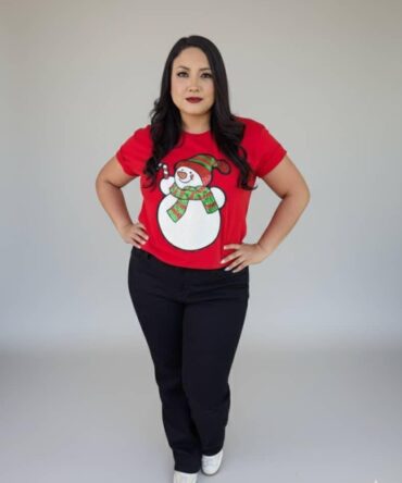 Franela navideña L-3XL