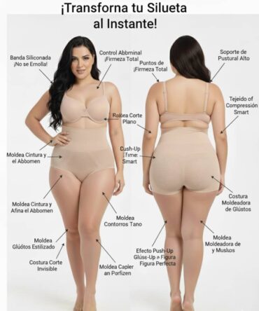 FAJA PANTY 2XL-3XL BEIGE
