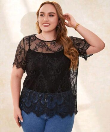 BLUSA CASUAL TRANSPARENTE