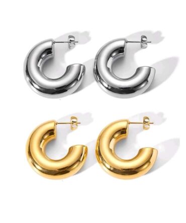 Argollas gruesas