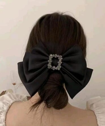 Lazo Negro de Saten