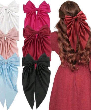 Lazos estilo mariposa de Saten