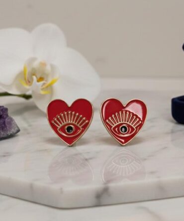 ARETES DE CORAZONES