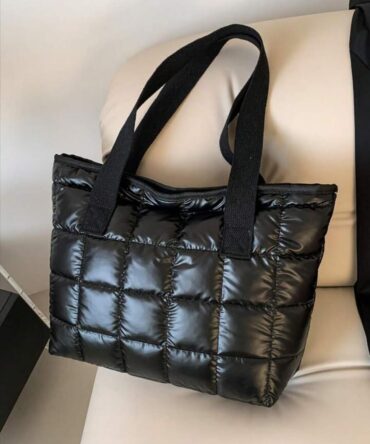 Bolso Negro Brillante