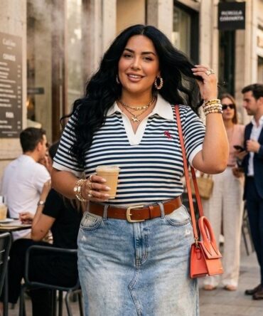 FRANELA CASUAL DE RAYAS