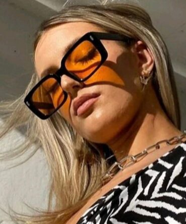Lentes de Sol Naranja