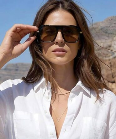 LENTES DE SOL CRISTALES MARRONES