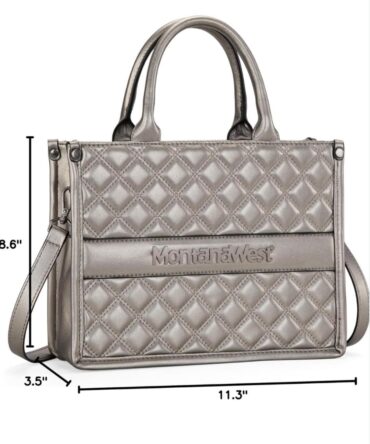 CARTERA PLATEADA
