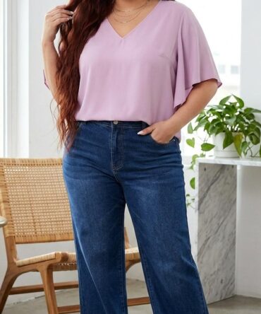 Blusa casual 8XL
