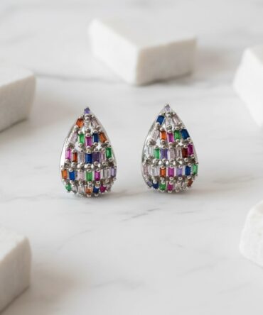 Aretes Plateados